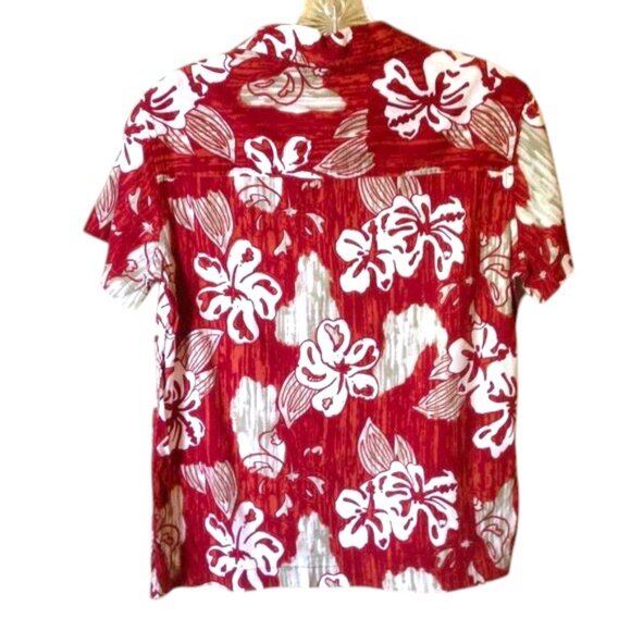 First Wave Tropical Button-Up Shirt 8 - Picture 2 of 8